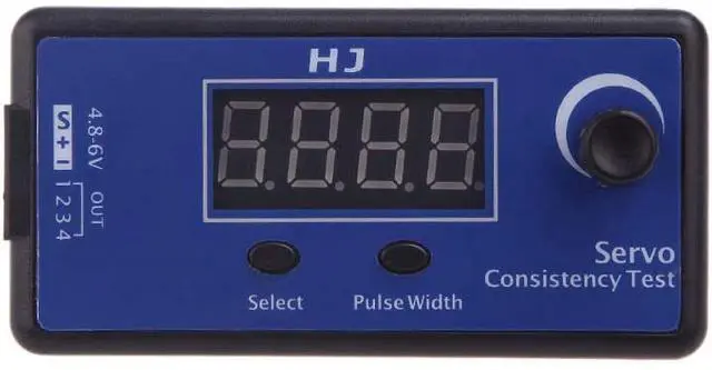 Alt view image 2 of 6 - Digital Servo Tester ESC Consistency Tester Compatible with RC Helicopter Airplane Car