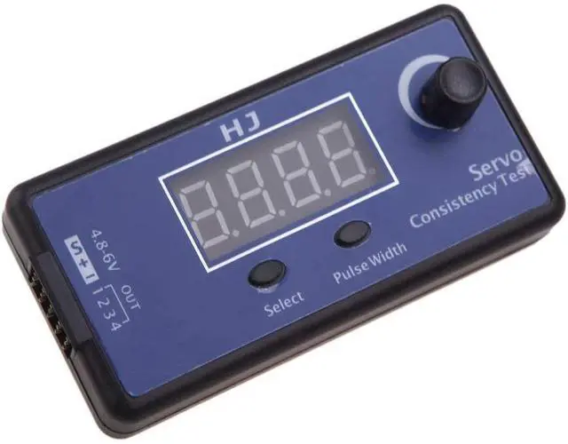Alt view image 3 of 6 - Digital Servo Tester ESC Consistency Tester Compatible with RC Helicopter Airplane Car