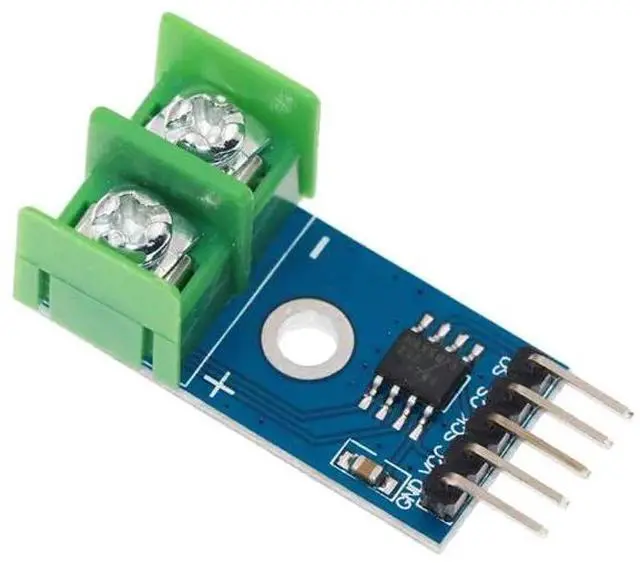 Alt view image 2 of 5 - MAX6675 Module Temperature Sensor with K-Type Thermocouple DC 3-5V Temperature Measurement 0¡«1024 ¡æ Compatible with Arduino