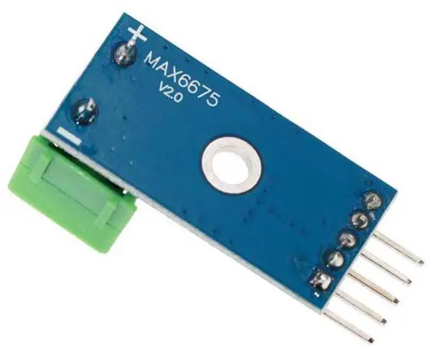 Alt view image 3 of 5 - MAX6675 Module Temperature Sensor with K-Type Thermocouple DC 3-5V Temperature Measurement 0¡«1024 ¡æ Compatible with Arduino