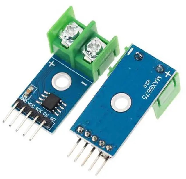 Alt view image 4 of 5 - MAX6675 Module Temperature Sensor with K-Type Thermocouple DC 3-5V Temperature Measurement 0¡«1024 ¡æ Compatible with Arduino
