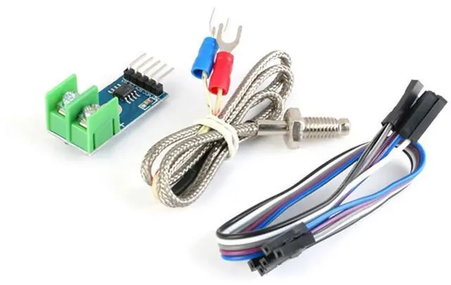 Main image of MAX6675 Module Temperature Sensor with K-Type Thermocouple DC 3-5V Temperature Measurement 0¡«1024 ¡æ Compatible with Arduino