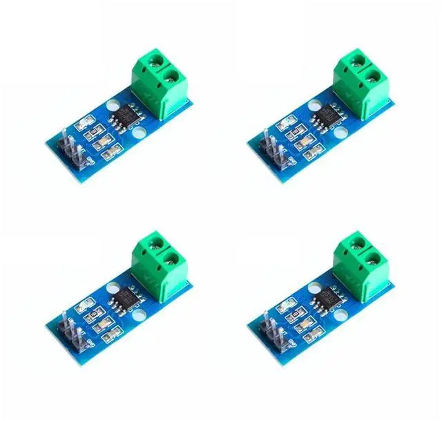 Main image of 4pcs ACS712ELC Current Sensor Module 30A Amps Amperage Range Highly Sensitive Humidity High Efficient Compatible with Arduino