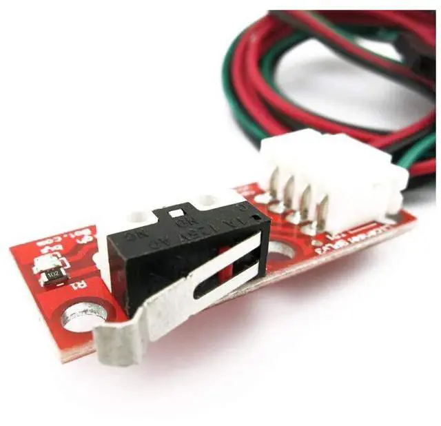 Alt view image 3 of 6 - Mechanical Limit Switch with 3 Pin 70cm Cable Compatible with RAMPS 1.4 Control Board Part Switch Accessories 3D Printers Parts Set of 4