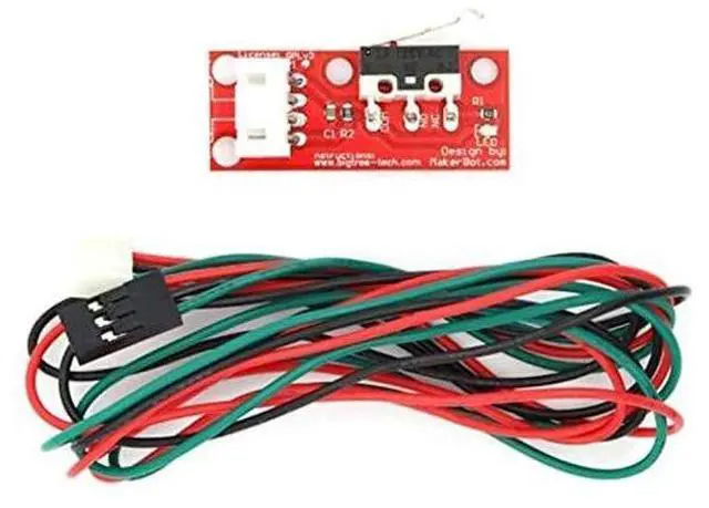 Alt view image 6 of 6 - Mechanical Limit Switch with 3 Pin 70cm Cable Compatible with RAMPS 1.4 Control Board Part Switch Accessories 3D Printers Parts Set of 4