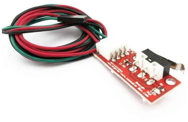 Alt view image 2 of 6 - Mechanical Limit Switch with 3 Pin 70cm Cable Compatible with RAMPS 1.4 Control Board Part Switch Accessories 3D Printers Parts Set of 4