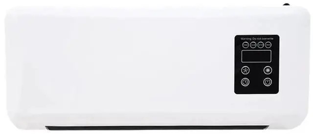 Main image of Heater Household Bathroom Heater Wall-Mounted Electric Heater Dual-Purpose Electric Heater Fast Heating US Plug,1 x Wall-mounted heater 1 x Plug