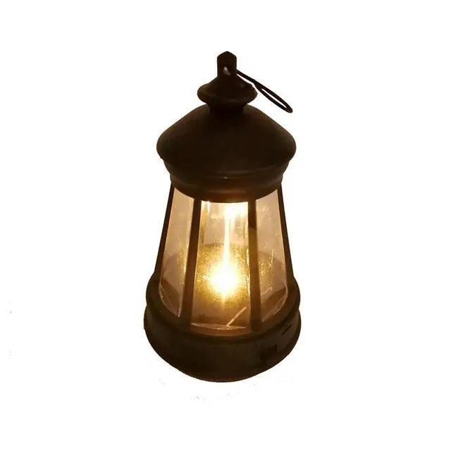 Alt view image 2 of 6 - Lantern Outdoor Waterproof Large Lighthouse Lantern Led Light Source Garden Decorative Lights