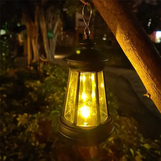 Alt view image 6 of 6 - Lantern Outdoor Waterproof Large Lighthouse Lantern Led Light Source Garden Decorative Lights