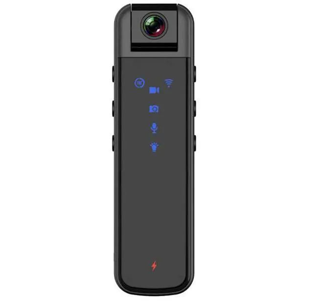 Alt view image 4 of 7 - 1080P HD Mini Wifi Recorder Camera Motion Camera Outdoor Camera Enforcement Recorder Security Body Camera,1 x Wifi Recorder Camera 1 x USB Cable 1 x English manual,Black