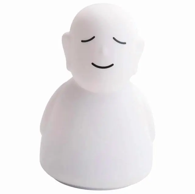 Main image of Breathing Buddha Guided Visual Meditation Tool Slow Your Breathing Calm Your Mind for Stress & Anxiety Relief Yoga Lamp,1 x breathing light,White