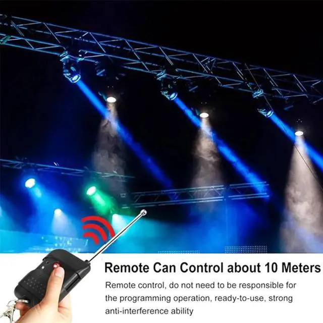 Alt view image 4 of 5 - Smoke Fog Machine Wired Remote Control Remote Controller Receiver for 400W 900W 1500W Stage Effects Fogger,1 * Smoke Fog Machine kit,Black