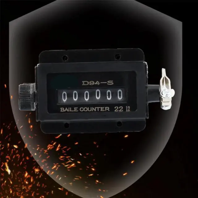 Alt view image 6 of 7 - Mini Digital Counter 0-99999 6Digit Number Hand Tally Click Timer Mechanical Resettable Manual Pull Stroke Counter D94-S,1 * Mini Digital Counter