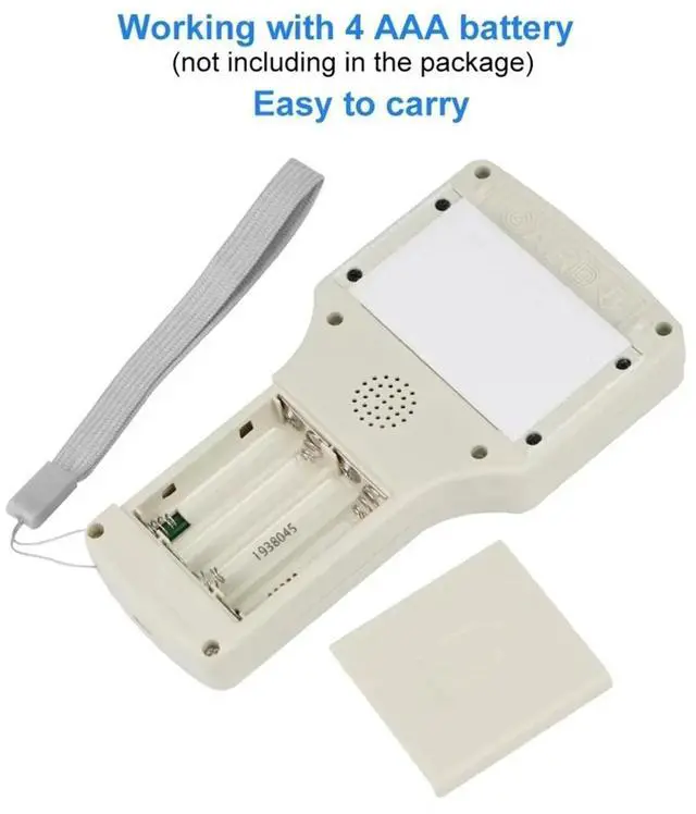 Alt view image 3 of 6 - RFID NFC Smart Card Reader+5XT5577 Keychain/Card RFID Duplicator 125K 13.56MHz IC/ID Key Writer RFID Replicator,1 x Smart Card Reader Kit,Creamy white