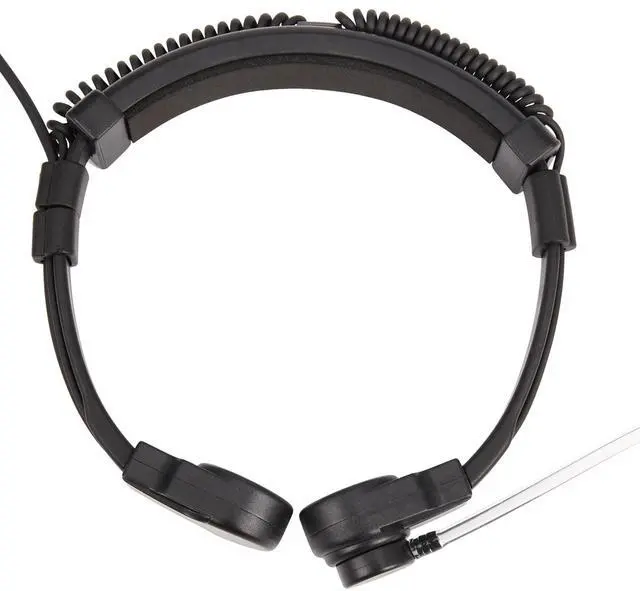 Alt view image 4 of 7 - 2X 3.5mm Adjustable Throat Mic Microphone Covert Acoustic Tube Earpiece Headset with Finger PTT for Android,2 x Throat Mic earphone 2 x Spare earplug,black