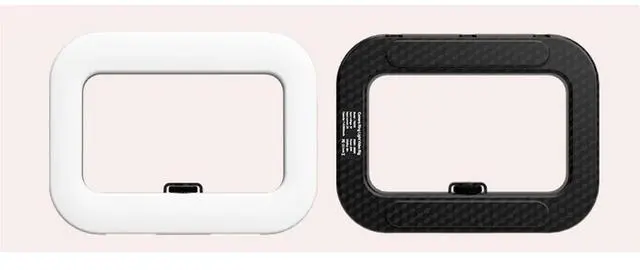 Alt view image 5 of 5 - LED Ring Lighting Photography Rechargeable Selfie Light, Portable Mobile Phone Live Video, Makeup Studio Fill Light,1 * Fill Light 1 * Mobile phone holder