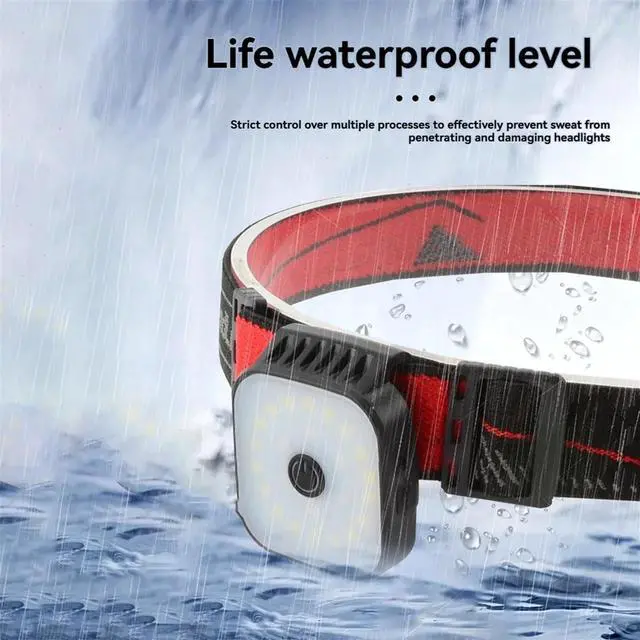 Alt view image 6 of 7 - 2 Pack Running Lights for Runners, Night Dog Walking Light, for Night Safety, Chest Light Jogging Gear,2 x Night Dog Walking Light,Black