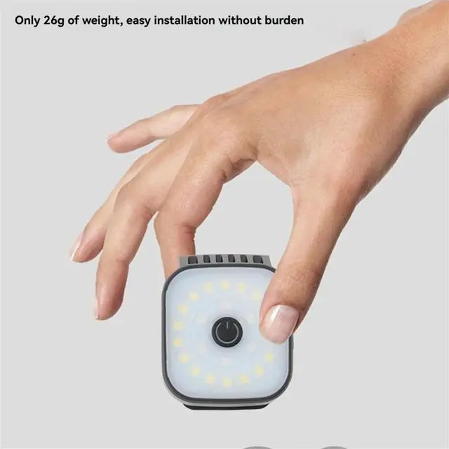 Alt view image 4 of 7 - 2 Pack Running Lights for Runners, Night Dog Walking Light, for Night Safety, Chest Light Jogging Gear,2 x Night Dog Walking Light,Black