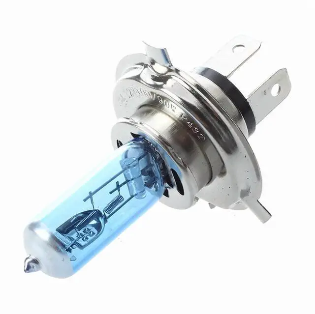 Alt view image 2 of 4 - 20 Lamps Bulbs Car Headlights H4 White Light 100W 12V,20 x Bulb H4,White