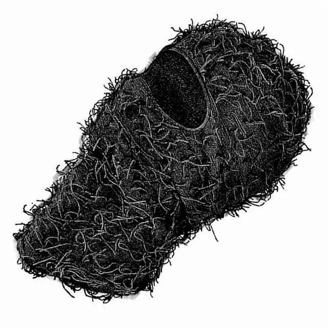 Alt view image 2 of 4 - 2X Distressed Ski Mask Full Face Knitted Fuzzy Yeat Shiesty Distress Mask for Men Women Black