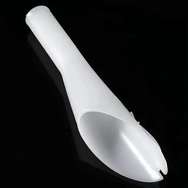 Alt view image 6 of 7 - 2X New Car Vehicle Fuel Filling Funnel Petrol pour Oil Tool for,2 x Fuel Filling Funnel,White