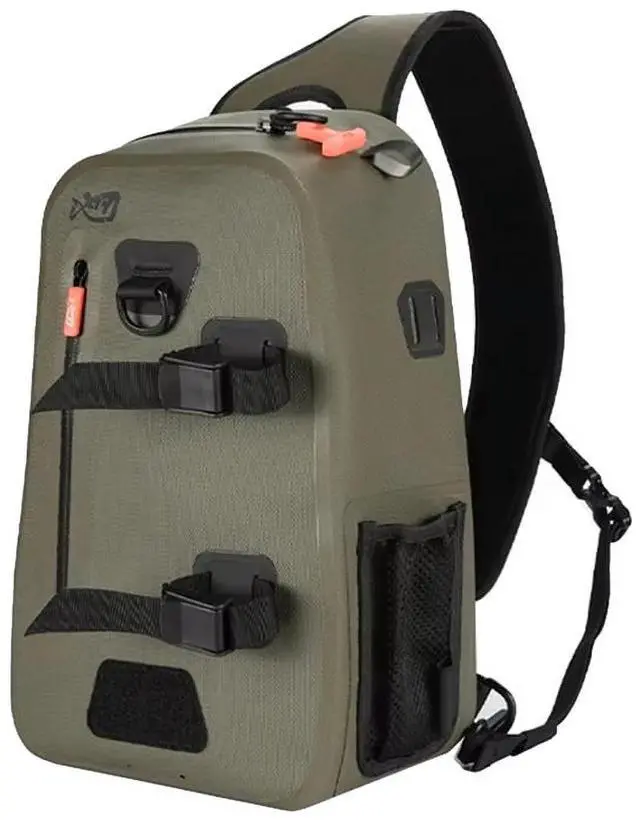 Main image of Fishing Shoulder Bag Fishing Tackle Waterproof Bag Outdoor Capacity Fishing Lures Bag Line Box Storage Accessories,1 x Fishing Shoulder Bag,Photo Color