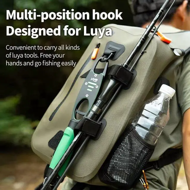 Alt view image 5 of 7 - Fishing Shoulder Bag Fishing Tackle Waterproof Bag Outdoor Capacity Fishing Lures Bag Line Box Storage Accessories,1 x Fishing Shoulder Bag,Photo Color