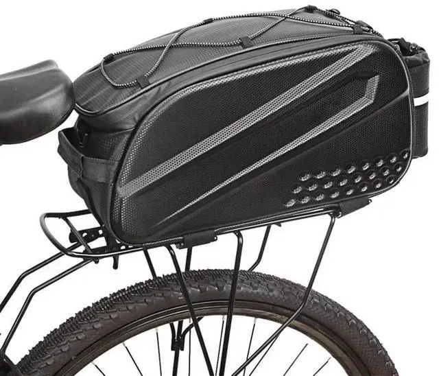 Alt view image 4 of 6 - 10L Waterproof Bike Frame Bag with Water Bottle Holder, Cycling Storage Pouch, Bicycle Organizer Pack for All Bikes,1 * Waterproof Bike Frame Bag