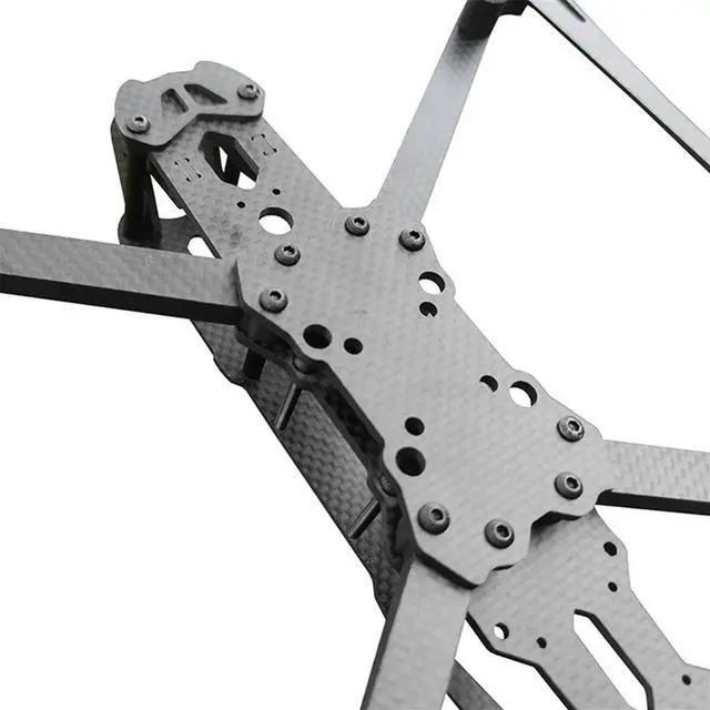 Alt view image 7 of 7 - MARK4 V2FPV Drone Frame Kit Fiber RC FPV Free-Racing Drone Four-Axle Flyover Drone Aerial Photography Drone 11.8Inch
