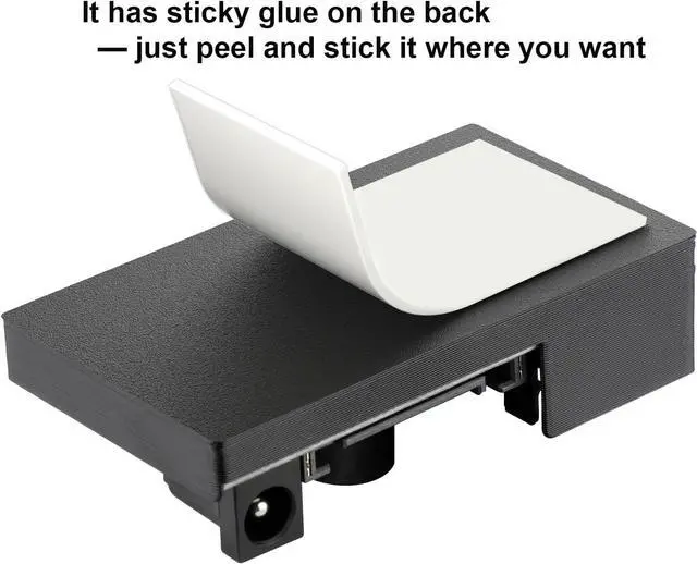 Alt view image 5 of 6 - 4 Pin 12V PWM Fan Controller 6 Fans Supported , PC Fan Adapter Hub Powered by SATA and DC 5525, Cooling Fan Speed Knob with Max Total 60W 5A Output