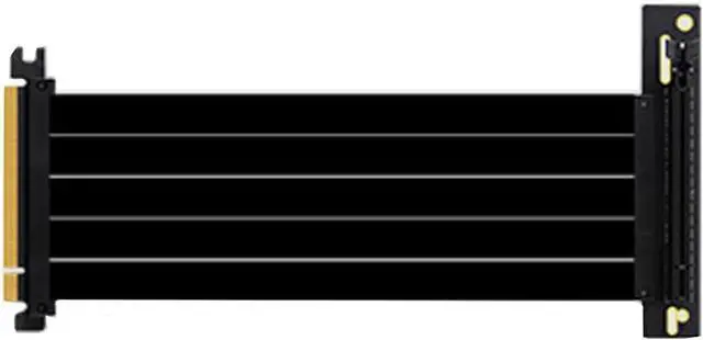 Alt view image 5 of 5 - PCIE 4.0 Riser Cable, PCIe 4.0 x16 High Speed Flexible Extender Card Extension Port, PCIE 4.0 90 Degree Adapter, Pcie 4.0 Riser Compatible with 4090 4080 4070 3090 and Pcie 3.0 System
