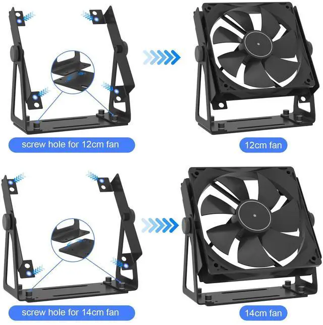 Alt view image 4 of 5 - Fan Desk Stand and PWM Fan Controller