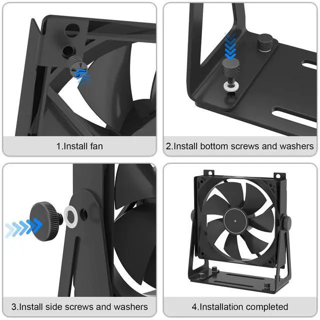 Alt view image 3 of 5 - Fan Desk Stand and PWM Fan Controller