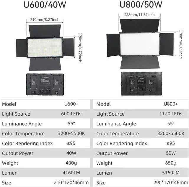 Alt view image 2 of 7 - LED Photography Video Light Panel Lighting Photo Studio Lamp