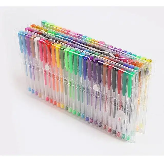 Alt view image 4 of 7 - 100/5Pcs Gel Pen Set 100 Colored Gel Pens for Coloring Books