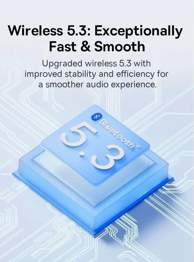 Alt view image 5 of 7 - Baseus Bowie EZ10 TWS Earphone Bluetooth 5.3 Wireless Headph