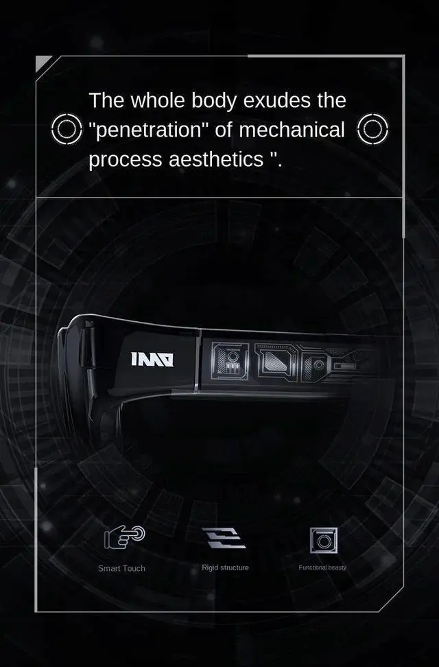 Alt view image 3 of 7 - INMO Air Wireless 3D AR Glasses HD Camera Smart Control All