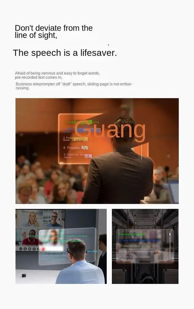 Alt view image 5 of 7 - INMO Air Wireless 3D AR Glasses HD Camera Smart Control All