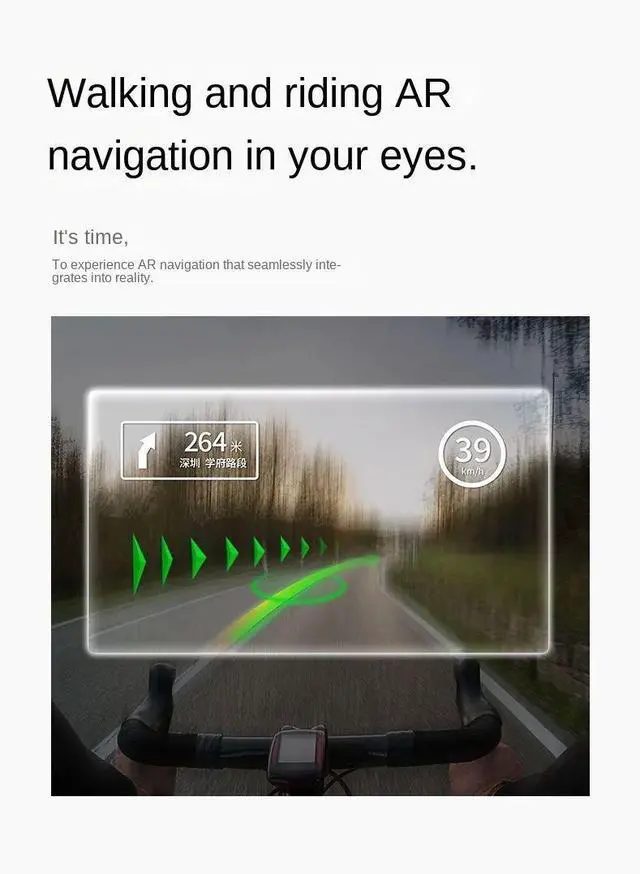 Alt view image 7 of 7 - INMO Air Wireless 3D AR Glasses HD Camera Smart Control All