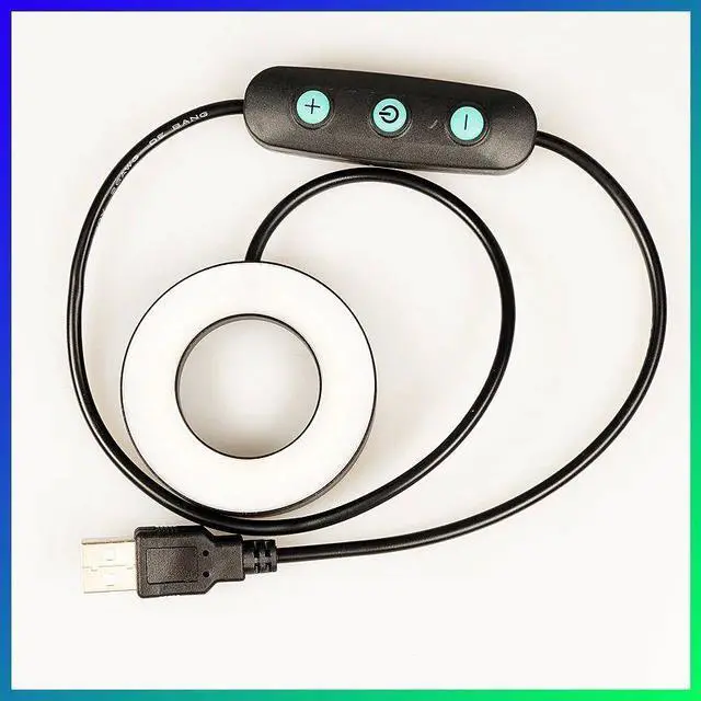 Alt view image 3 of 7 - LED Macro Ring Light for Canon Nikon DSLR Camera Lens Includ