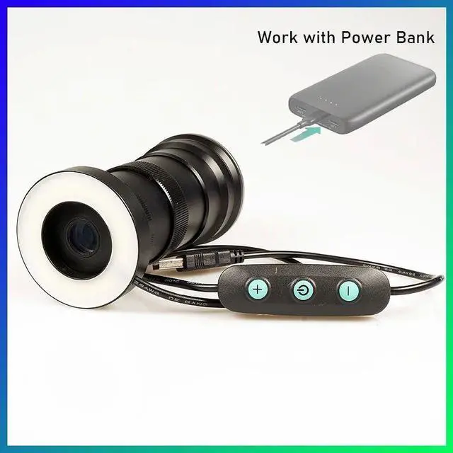 Alt view image 5 of 7 - LED Macro Ring Light for Canon Nikon DSLR Camera Lens Includ