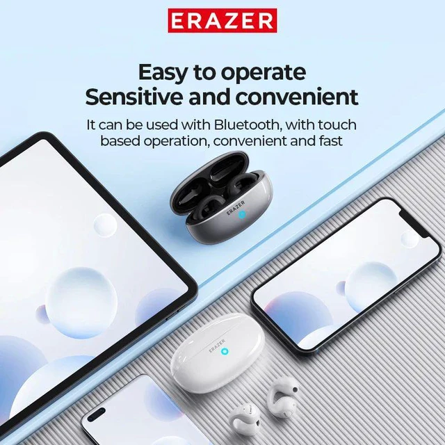Alt view image 2 of 7 - ERAZER XT83 PRO Wireless Headphones Bluetooth 5.3 Earphones