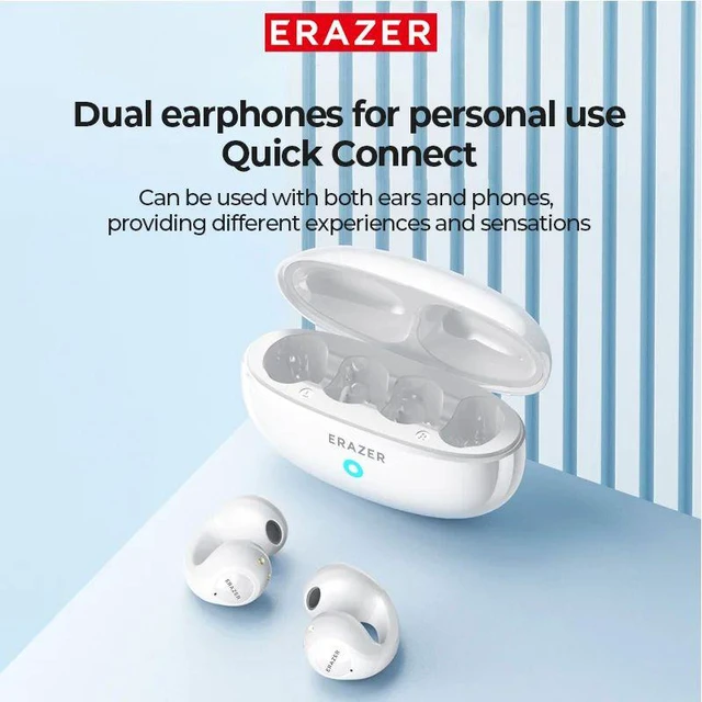 Alt view image 4 of 7 - ERAZER XT83 PRO Wireless Headphones Bluetooth 5.3 Earphones