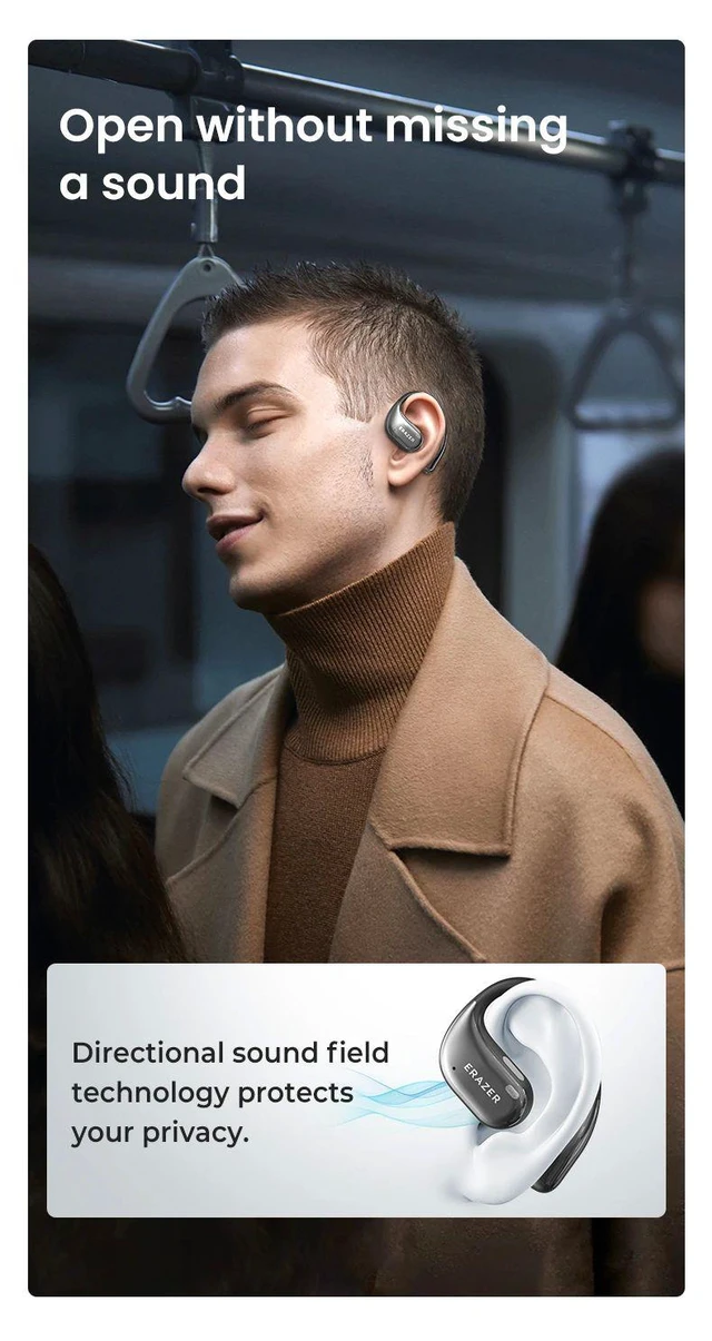 Alt view image 5 of 7 - Erazer X11 Translation Earphones Intelligent Bluetooth Earph