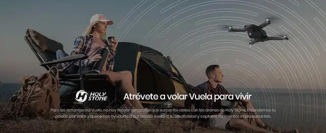 Main image of Holy Stone HS175D 4K Camera Drone: Foldable, GPS, 46 min fli