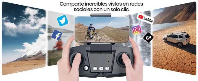 Alt view image 6 of 7 - Holy Stone HS175D 4K Camera Drone: Foldable, GPS, 46 min fli