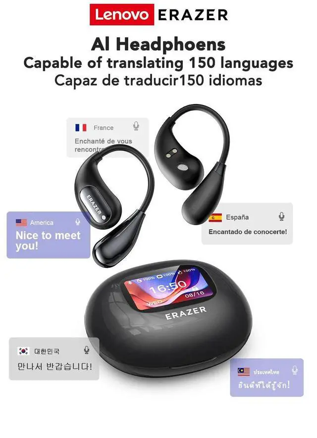 Main image of [AI Earphone] Bluetooth Earphones ERAZER XP7 Wireless Headph