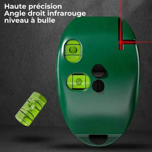 Alt view image 3 of 7 - Vertical Mouse Laser Level Infrared Horizontal Line Right An