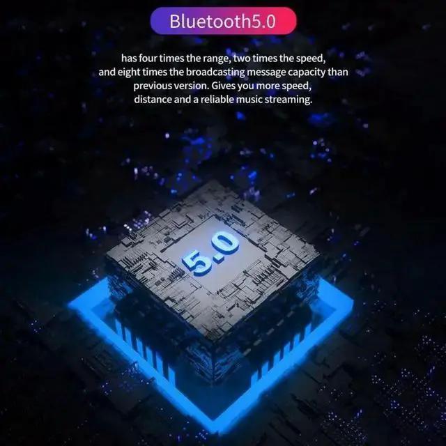 Alt view image 4 of 7 - Y50 TWS Wireless Headphones Sport Earphone Bluetooth Gaming