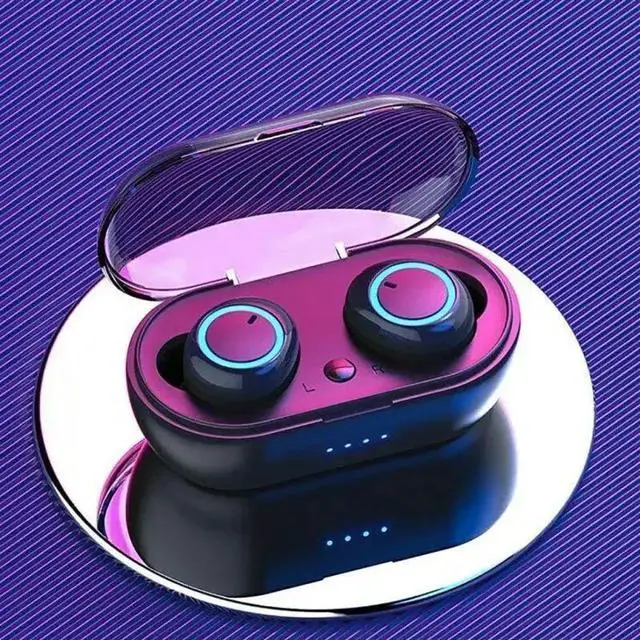 Alt view image 2 of 7 - Y50 TWS Wireless Headphones Sport Earphone Bluetooth Gaming